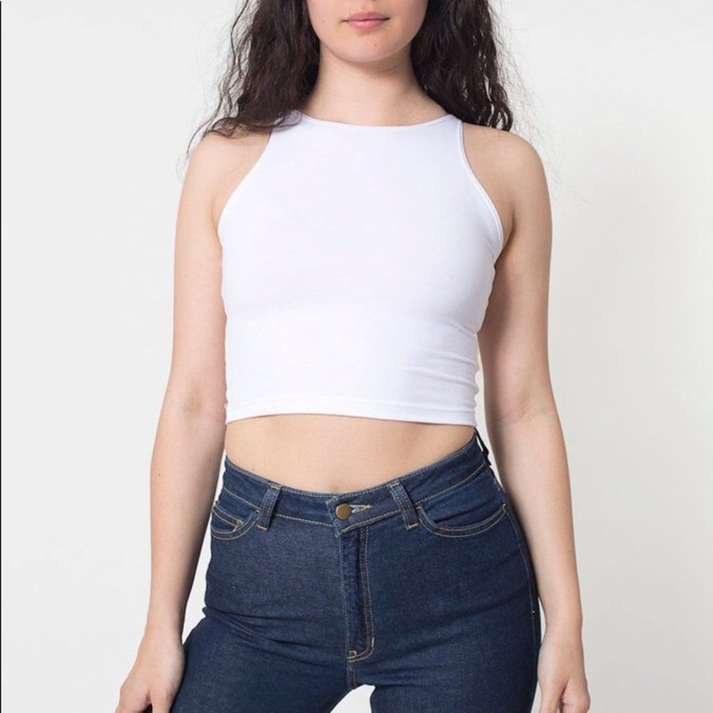 White Crop Top